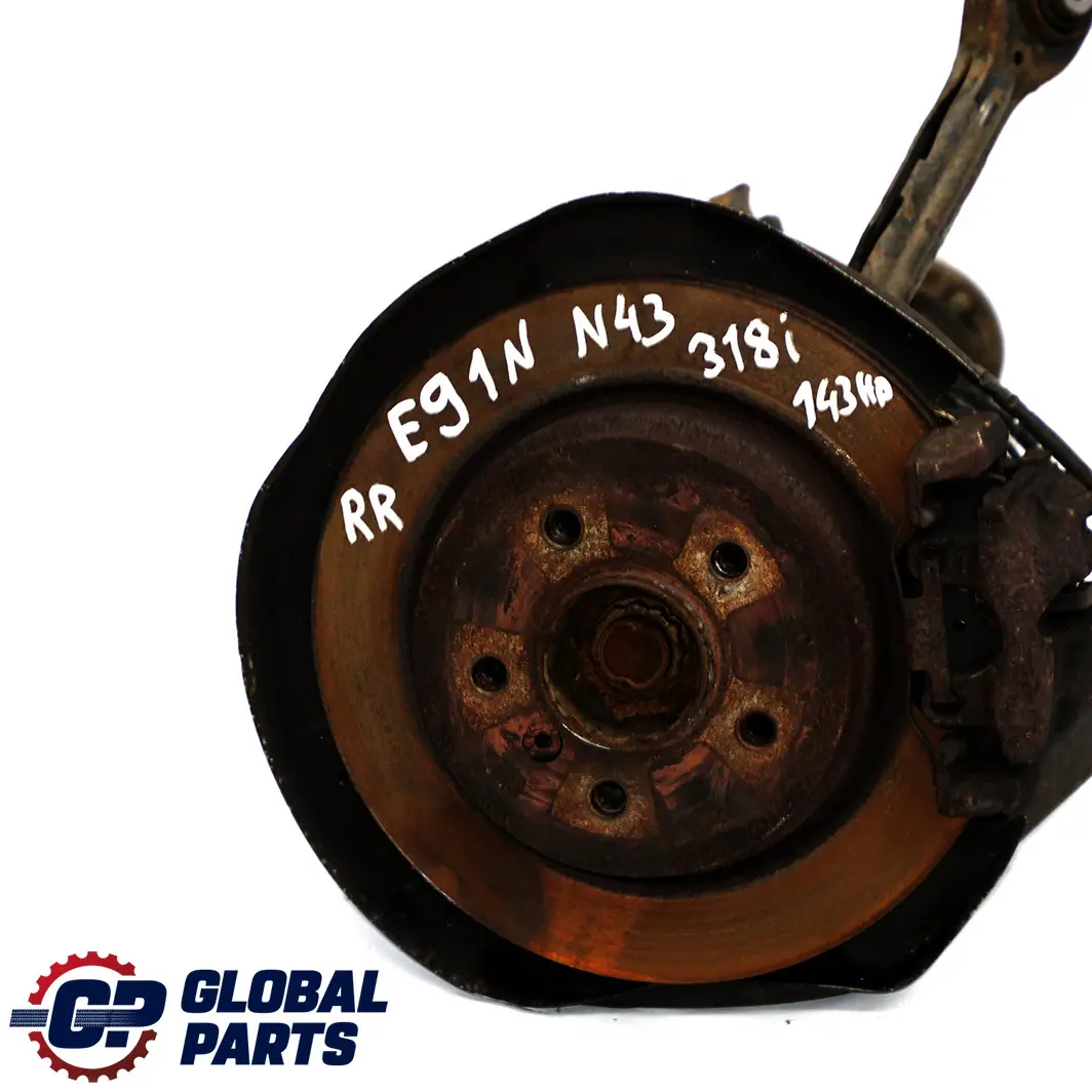 N43 Rear Right O/S Suspension Leg Brake Wheel Hub to BMW 3 E91 LCI Touring 318i with Part number 6783654 BMW 3 E91 LCI Touring 318i N43 Rear Right O/S Suspension Leg Brake Wheel Hub - SKU 6783654-6 - Part number 6783654
