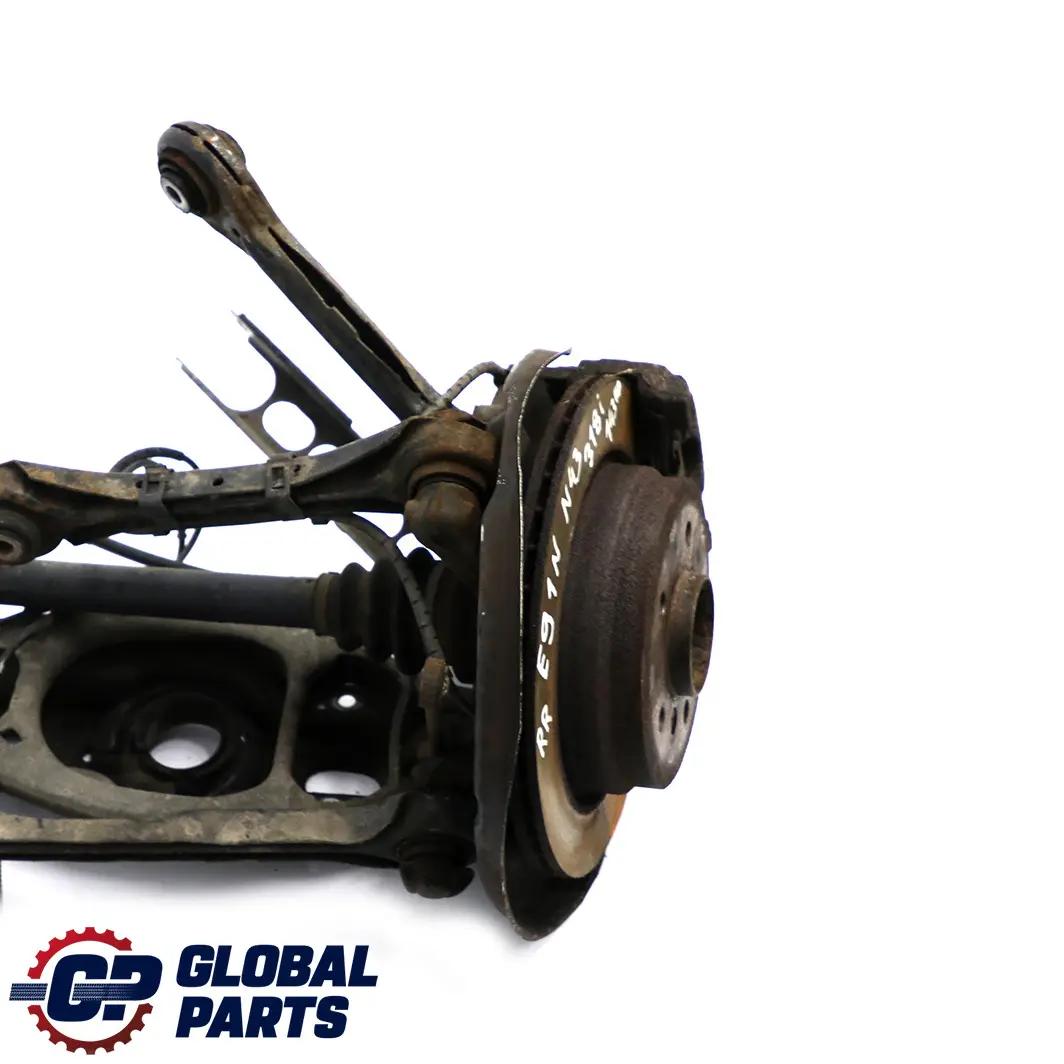 BMW E91 LCI Touring 318i N43 trasera derecha Suspension Pierna Freno Rueda Hub - SKU 6783654-6 - Número de pieza 6783654