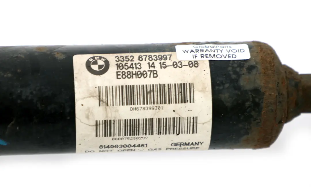 Suspension Shock Absorber Damper 6766587 to BMW 1 Series E88 125i 128i 135i Rear with Part number 6783997 BMW 1 Series E88 125i 128i 135i Rear Suspension Shock Absorber Damper 6766587 - SKU 6783997 - Part number 6783997