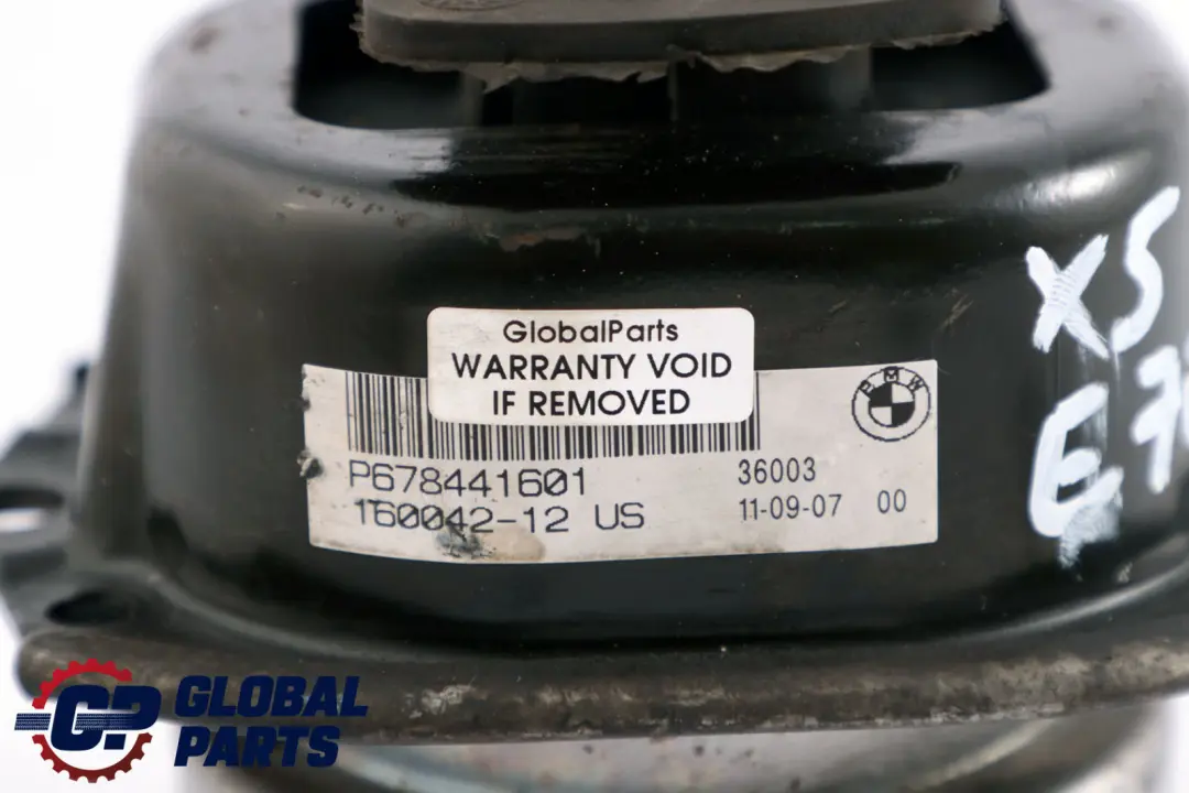 Reihe E70 E71 Motorgummilager für BMW X5 mit Teilenummer 6795417 BMW X5 Reihe E70 E71 Motorgummilager - SKU 6784416 - Teilenummer 6795417