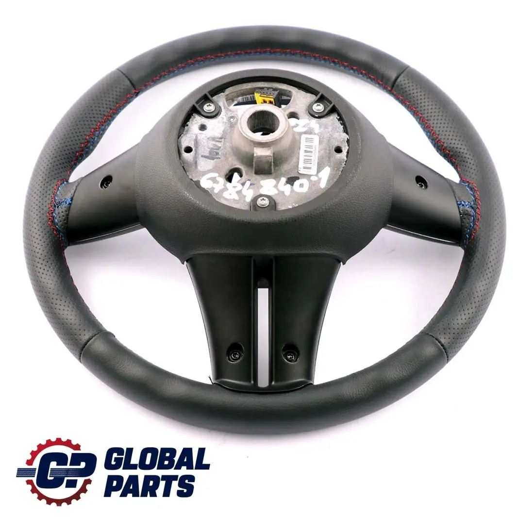 BMW Z4 E85 NEW Black Leather M-Sport Look Steering Wheel Tricolored Threads - SKU 6784840-1 - Part number 6784840