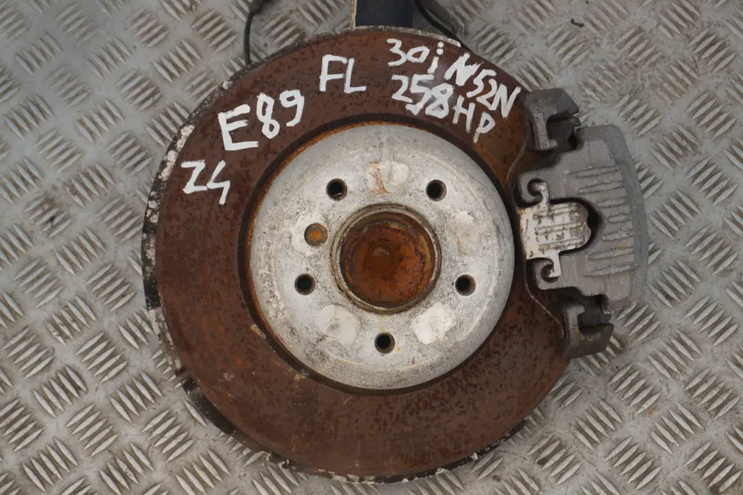 Front Left N/S Suspension Leg Brake Axle Disc Set to BMW Z4 Series E89 30i Roadster with Part number 6784917 BMW Z4 Series E89 30i Roadster Front Left N/S Suspension Leg Brake Axle Disc Set - SKU 6784917-1 - Part number 6784917