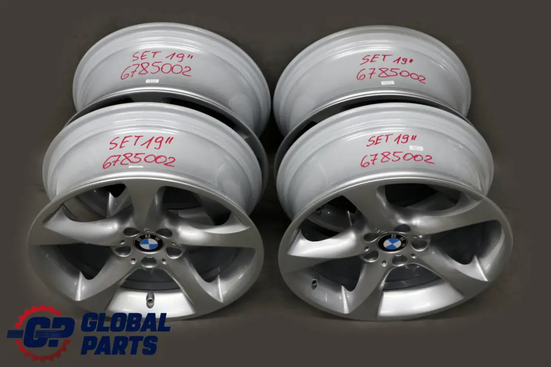 BMW 3 Series E90 E91 E92 E93 Complete Set 4x Wheel Rim 19" Star Spoke 230 - SKU 6785002 - Part number 6785002