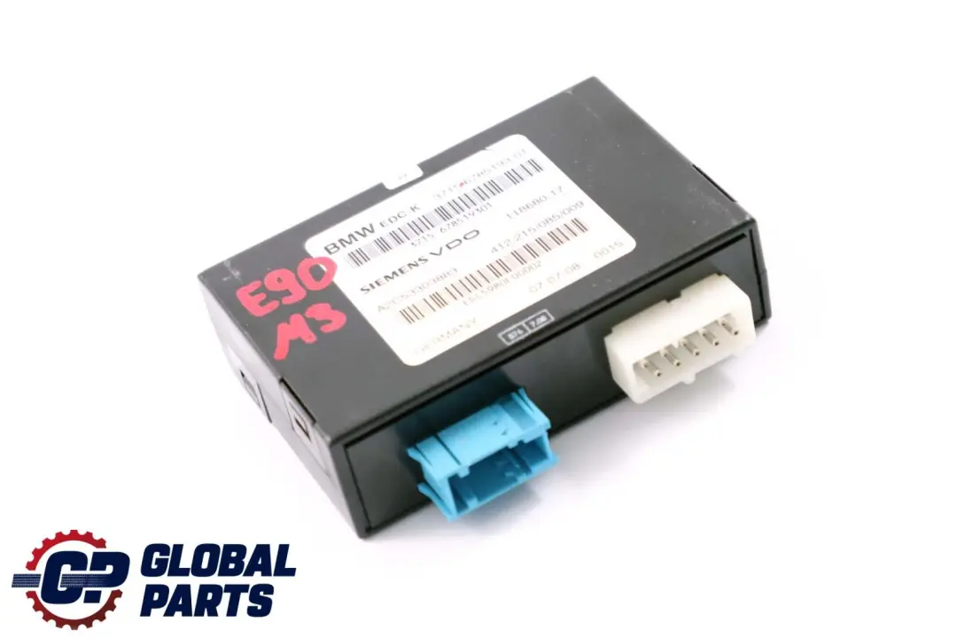 EDC-K Control Unit Module to BMW 3 Z4 Series E89 E90 E92 E93 M3 with Part number 6788790 BMW 3 Z4 Series E89 E90 E92 E93 M3 EDC-K Control Unit Module - SKU 6785193 - Part number 6788790