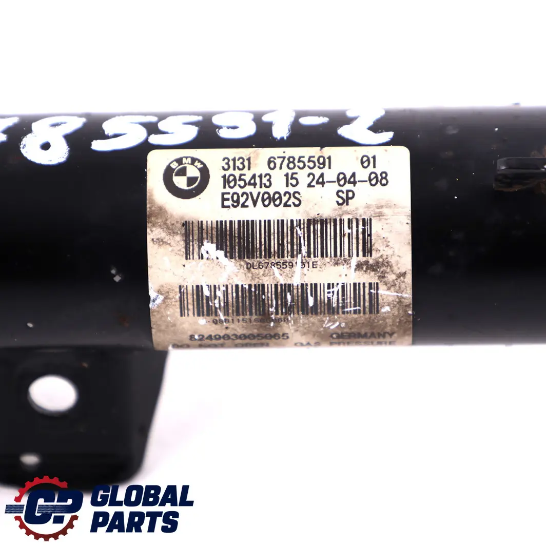 BMW 3 E92 E93 M Sport Front Axle Left N/S Spring Strut Shock Absorber - SKU 6785591-2 - Part number 6785591