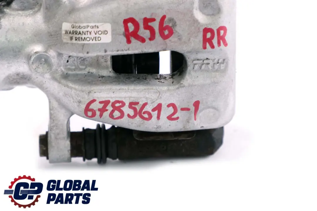 Right O/S Wheel Brake Caliper Housing to BMW Mini Cooper R55 R56 R57 Rear with Part number 6785612 BMW Mini Cooper R55 R56 R57 Rear Right O/S Wheel Brake Caliper Housing - SKU 6785612-1 - Part number 6785612
