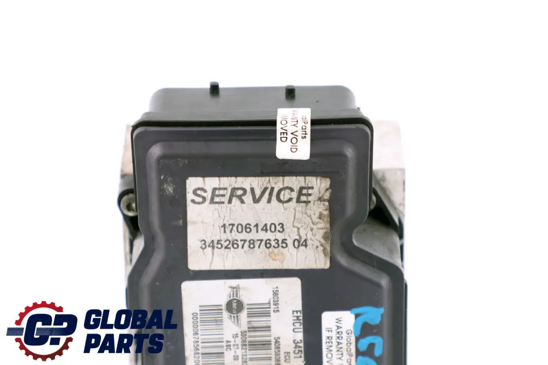 ABS ASC Hydro Braking Unit Pump to BMW Mini Cooper R56 with Part number 6785682 BMW Mini Cooper R56 ABS ASC Hydro Braking Unit Pump - SKU 6785682 - Part number 6785682