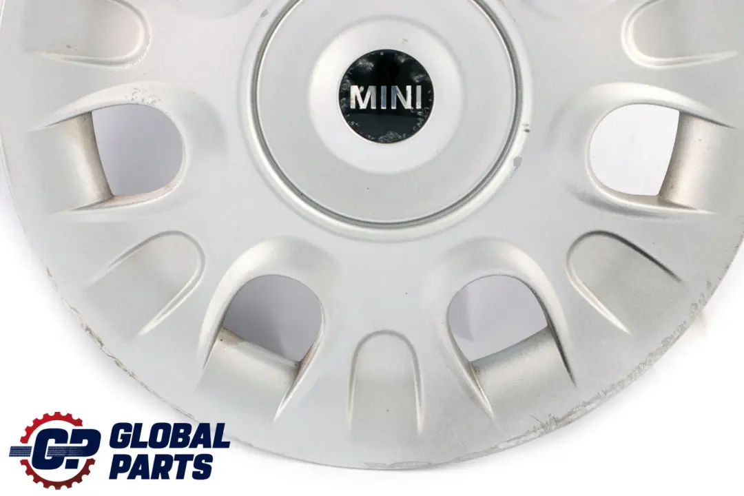 Radzierblende Silber für Mini R50 R52 R56 R57 mit Teilenummer 6785977 Mini R50 R52 R56 R57 Radzierblende Silber - SKU 6785977-2 - Teilenummer 6785977