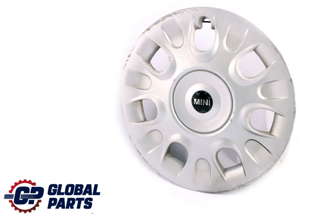 Radzierblende Silber für Mini R50 R52 R56 R57 mit Teilenummer 6785977 Mini R50 R52 R56 R57 Radzierblende Silber - SKU 6785977-2 - Teilenummer 6785977