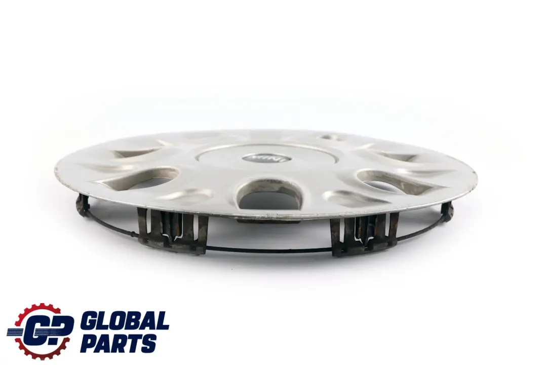 Trim Silver to Mini R50 R52 R56 R57 Wheel Cover with Part number 6785977 Mini R50 R52 R56 R57 Wheel Cover Trim Silver - SKU 6785977-2 - Part number 6785977