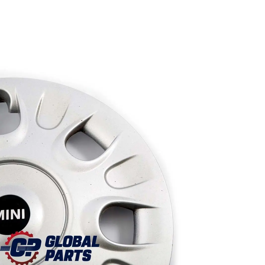 Radvollblende Silber für Mini Cooper One R50 R52 R55 R56 mit Teilenummer 6785977 Mini Cooper One R50 R52 R55 R56 Radvollblende Silber - SKU 6785977-5 - Teilenummer 6785977