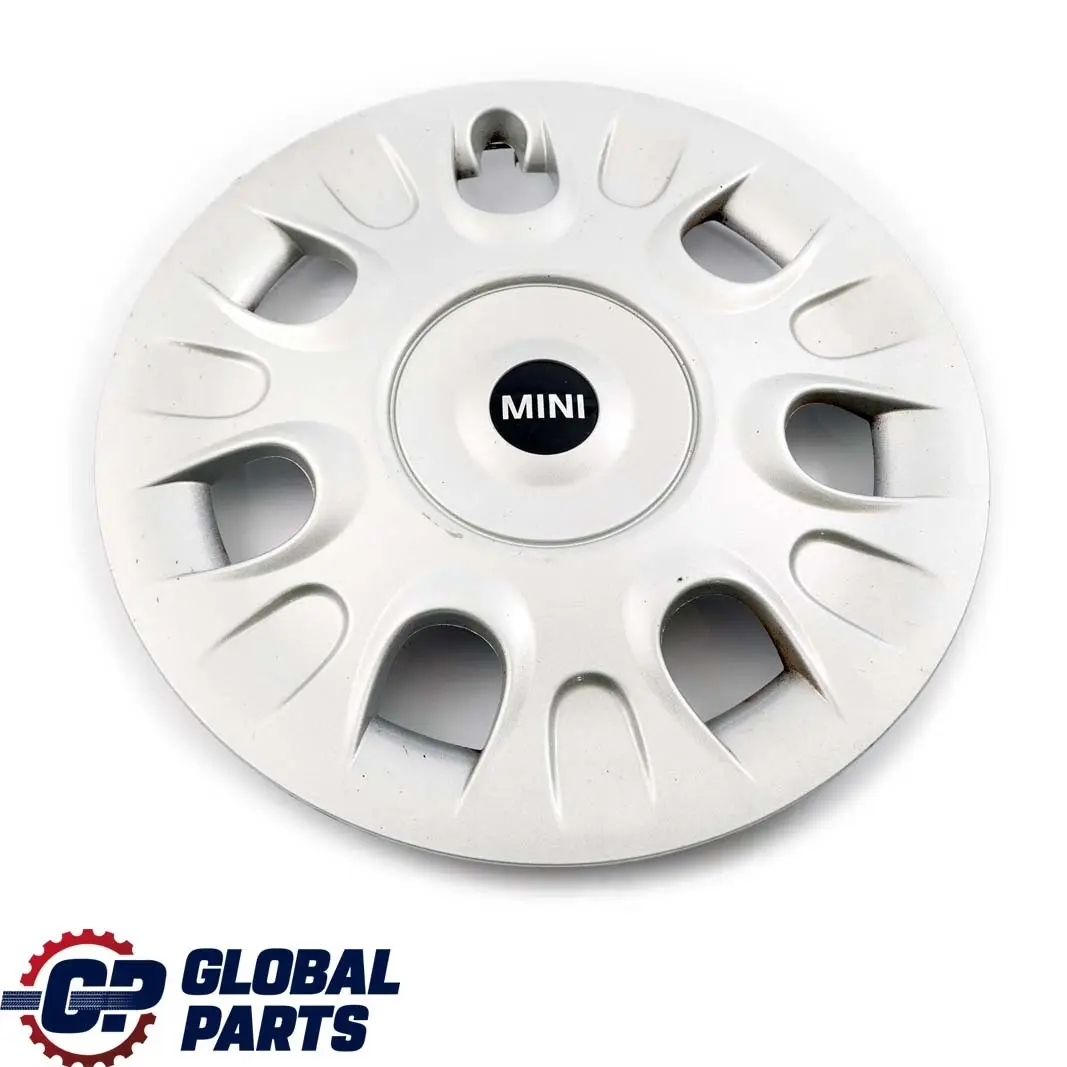 Mini Cooper One R50 R52 R55 R56 Enjoliveur Entier Argent 6785977