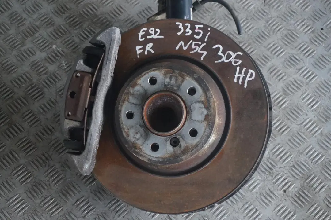 N54 Front Right O/S Spring Strut Leg Suspension Hub to BMW 3 Series E92 335i with Part number 6786003 BMW 3 Series E92 335i N54 Front Right O/S Spring Strut Leg Suspension Hub - SKU 6786004 - Part number 6786003