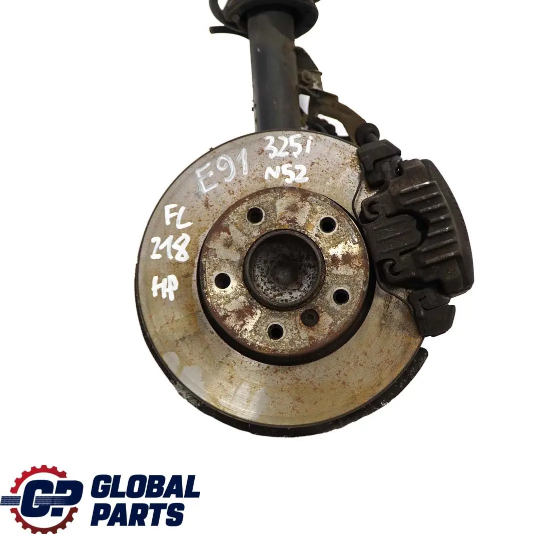 N52 Front Left N/S Spring Strut Brake Suspension Leg Hub to BMW 3 E91 Touring 325i with Part number 6786013 BMW 3 E91 Touring 325i N52 Front Left N/S Spring Strut Brake Suspension Leg Hub - SKU 6786013-4 - Part number 6786013