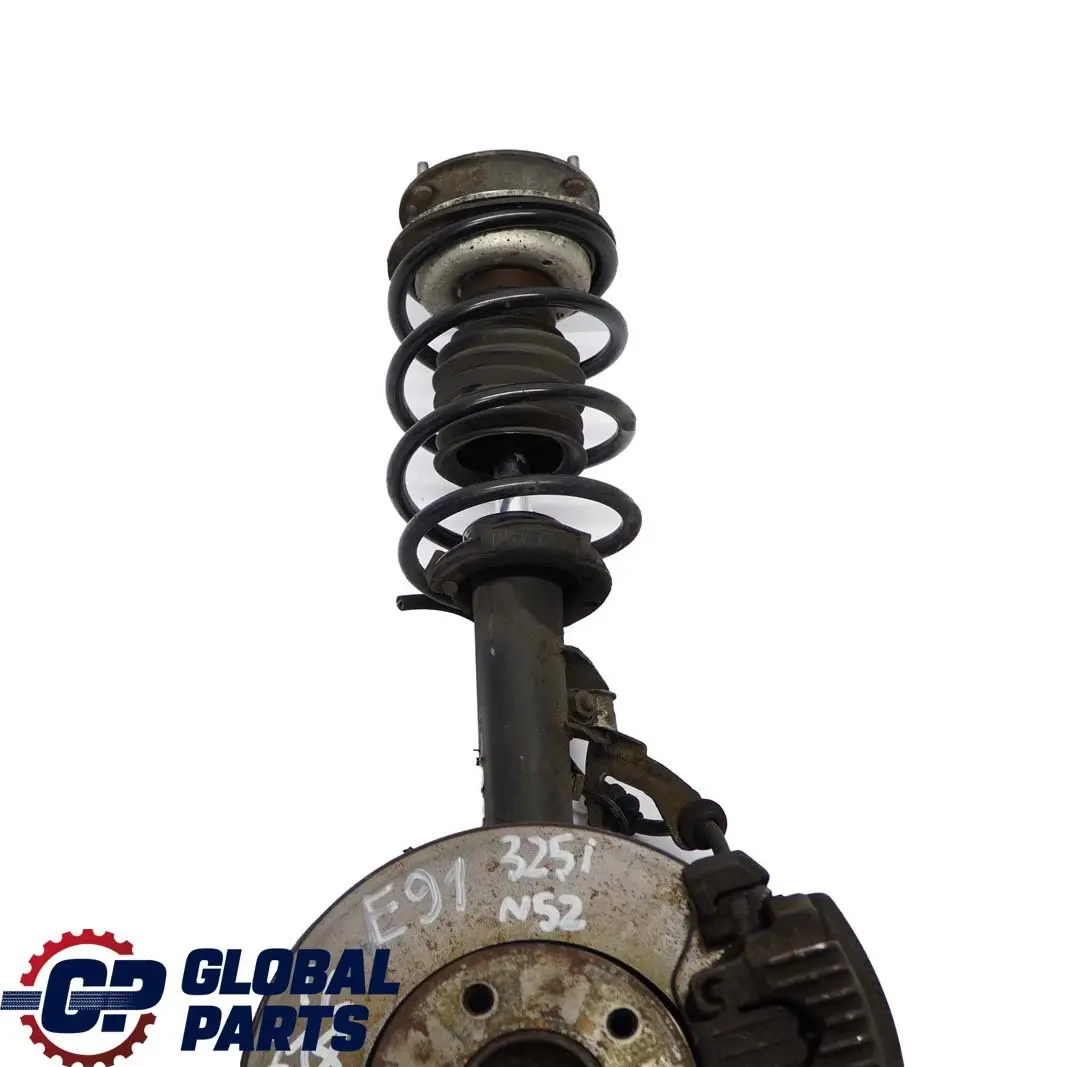 BMW E91 Touring 325i N52 Frente Izquierda Muelle Strut Freno Suspensión Pierna - SKU 6786013-4 - Número de pieza 6786013