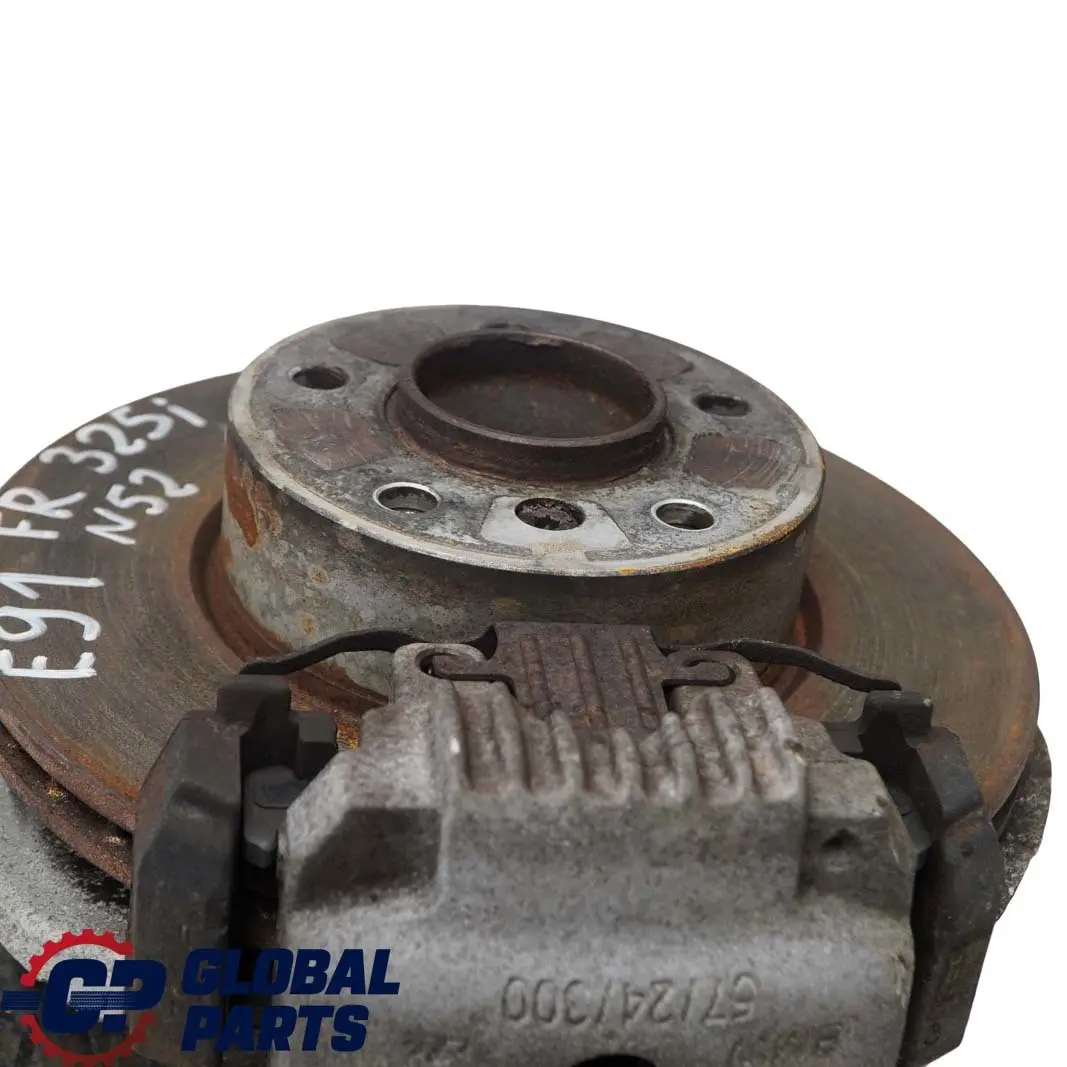 BMW 3 E91 325i N52 M Sport Front Right O/S Spring Strut Brake Suspension Leg - SKU 6786016-3 - Part number 6786016
