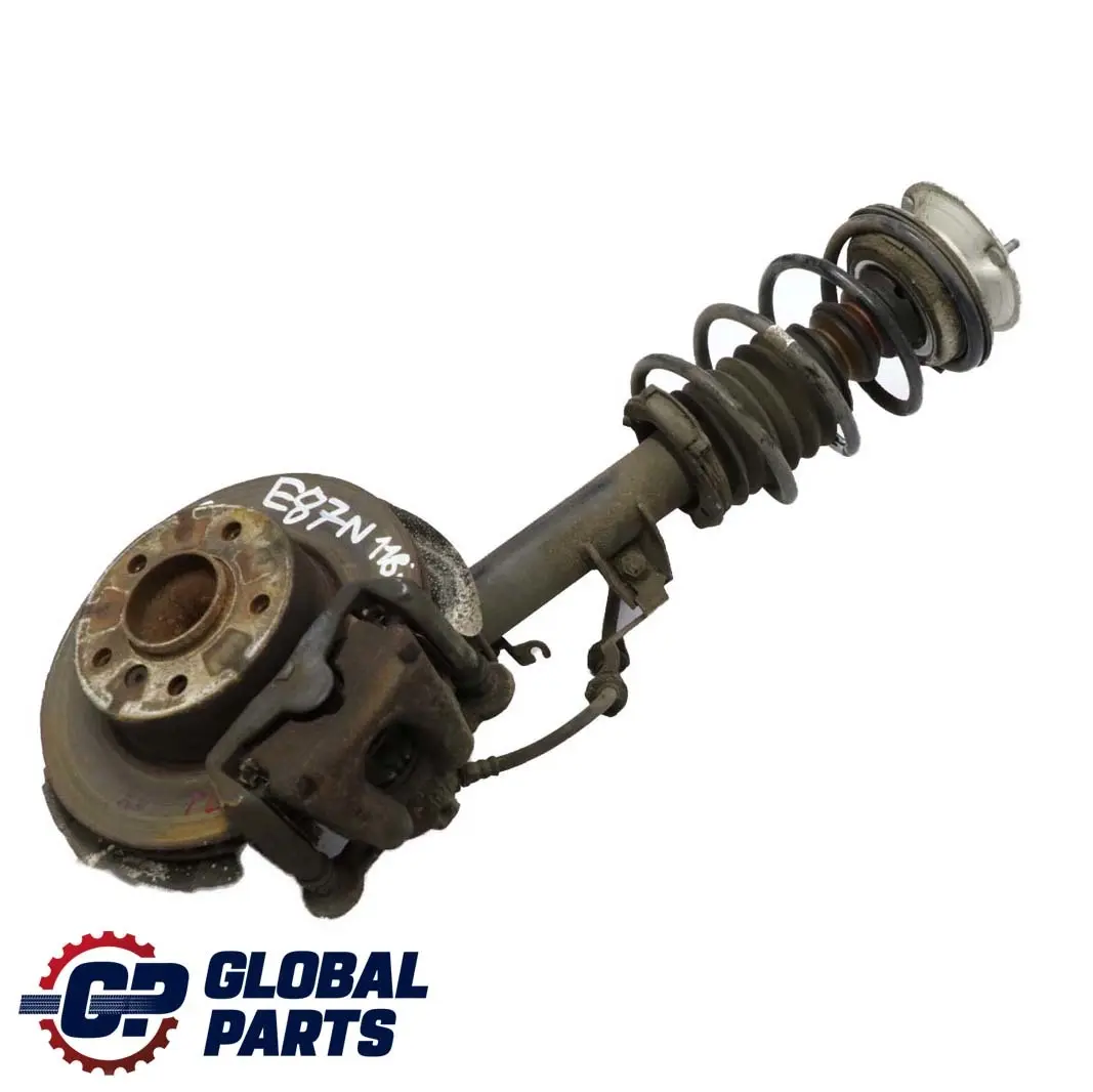 BMW 1 E87 LCI 118i N43 Frente Izquierda Spring Strut Freno Suspensión Pierna Hub - SKU 6786017-12 - Número de pieza 6786017