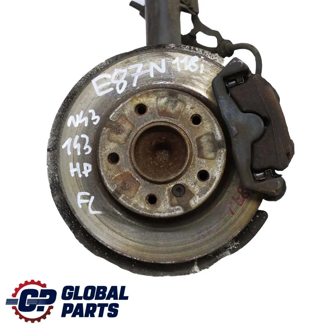 N43 Frente Izquierda Spring Strut Freno Suspensión Pierna Hub para BMW 1 E87 LCI 118i con número de pieza 6786017 BMW 1 E87 LCI 118i N43 Frente Izquierda Spring Strut Freno Suspensión Pierna Hub - SKU 6786017-12 - Número de pieza 6786017