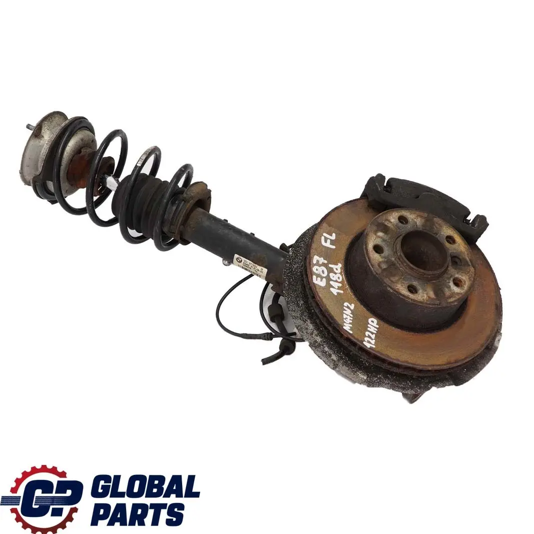 M47N2 Front Left N/S Leg Spring Strut Brake Suspension Hub to BMW 1 E87 118d with Part number 6771557 BMW 1 E87 118d M47N2 Front Left N/S Leg Spring Strut Brake Suspension Hub - SKU 6786017-13 - Part number 6771557