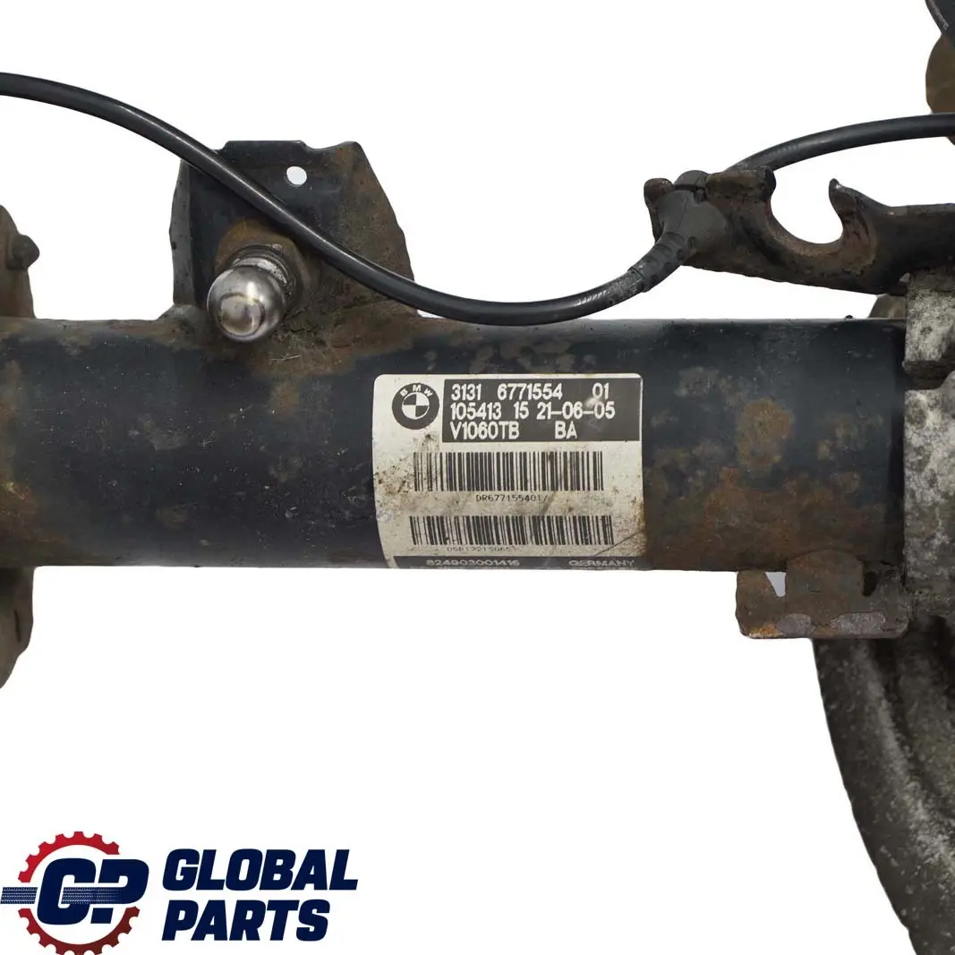 BMW 1 E87 118d M47N2 Delantero Derecho Pierna Muelle Strut Freno Suspensión Hub - SKU 6786018-6 - Número de pieza 6786018