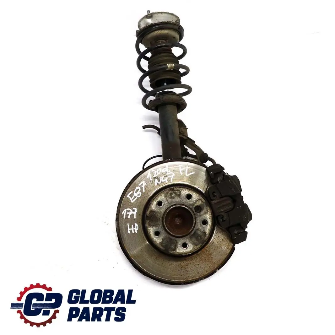 N47 Amortisseur Etrier de Frein avant Gauche pour BMW E87 LCI 120d à propos du numéro de pièce 6786017 BMW E87 LCI 120d N47 Amortisseur Etrier de Frein avant Gauche - SKU 6786017-7 - Numéro de pièce 6786017