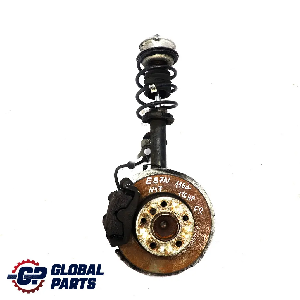 BMW E87 LCI 116d N47 Delantera Derecha Deporte Muelle Strut Freno Pierna - SKU 6786020-6 - Número de pieza 6786020