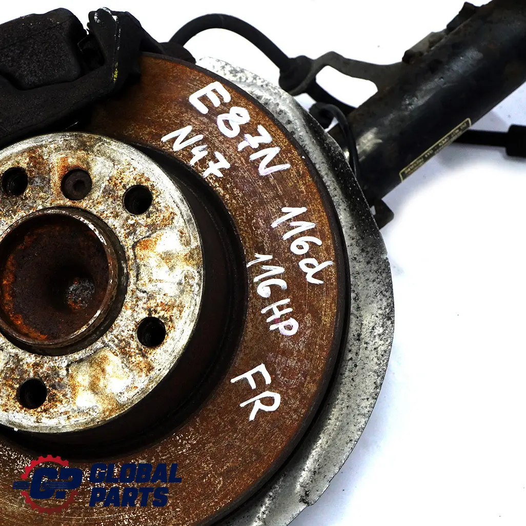 N47 Delantera Derecha Deporte Muelle Strut Freno Pierna para BMW E87 LCI 116d con número de pieza 6786020 BMW E87 LCI 116d N47 Delantera Derecha Deporte Muelle Strut Freno Pierna - SKU 6786020-6 - Número de pieza 6786020