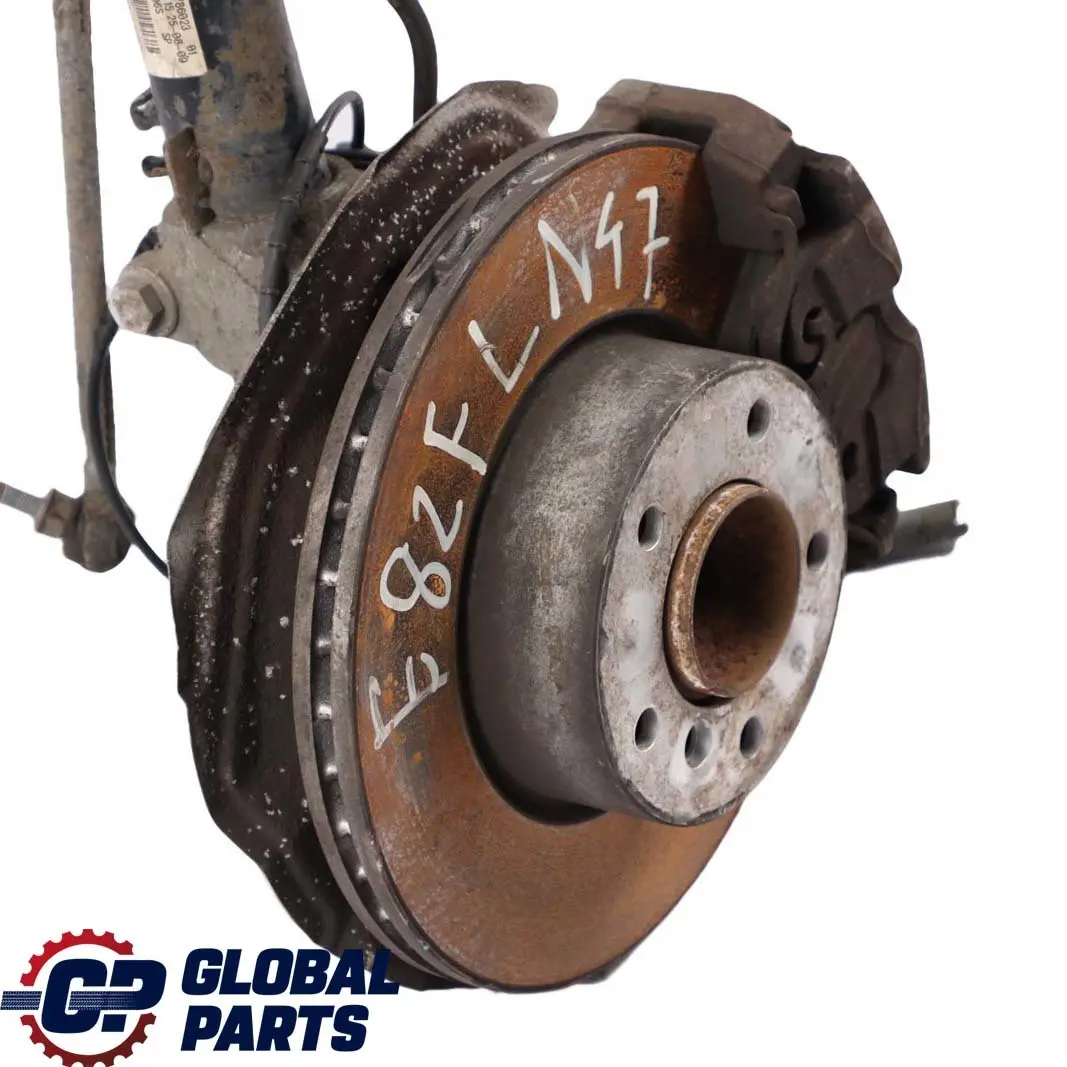 N47 M Sport Suspension Avant Gauche Ressort Jambe Frein Hub pour BMW E82 120d à propos du numéro de pièce 6786023 BMW E82 120d N47 M Sport Suspension Avant Gauche Ressort Jambe Frein Hub - SKU 6786023-4 - Numéro de pièce 6786023