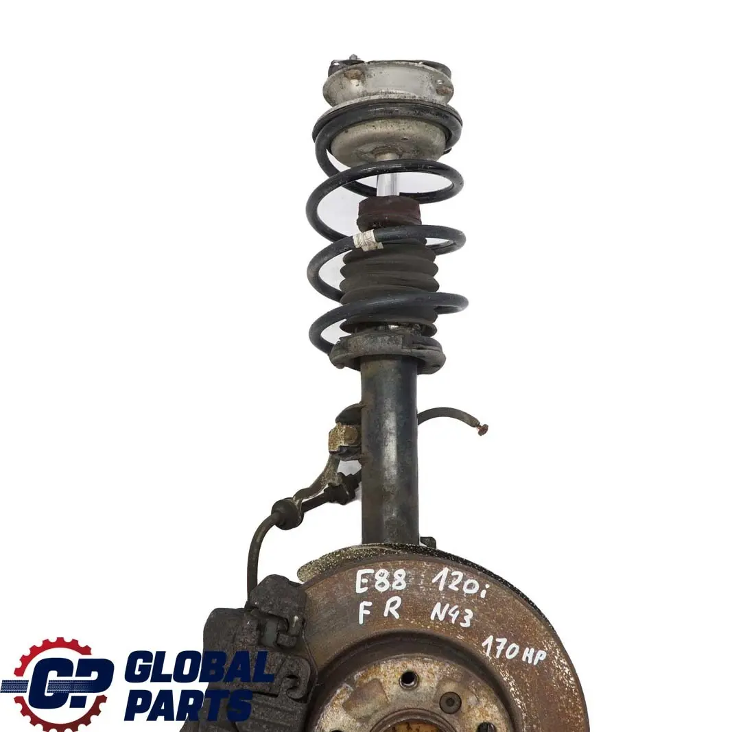 BMW E88 Cabrio 120i N43 Delantero Derecho Suspension Pierna Eje Freno Disco - SKU 6786026-1 - Número de pieza 6786026