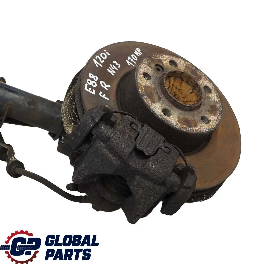 BMW E88 Cabrio 120i N43 Delantero Derecho Suspension Pierna Eje Freno Disco - SKU 6786026-1 - Número de pieza 6786026