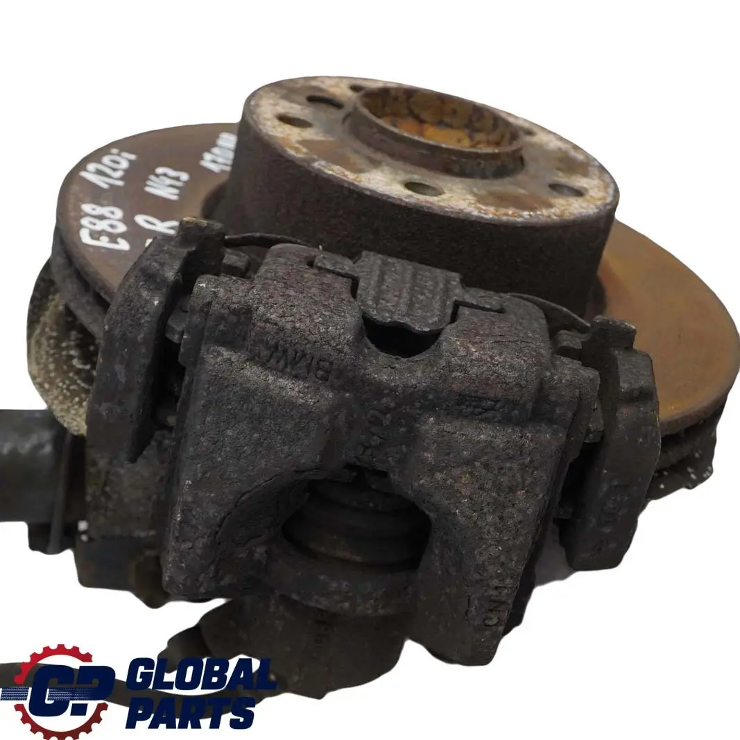 BMW E88 Cabrio 120i N43 Delantero Derecho Suspension Pierna Eje Freno Disco - SKU 6786026-1 - Número de pieza 6786026