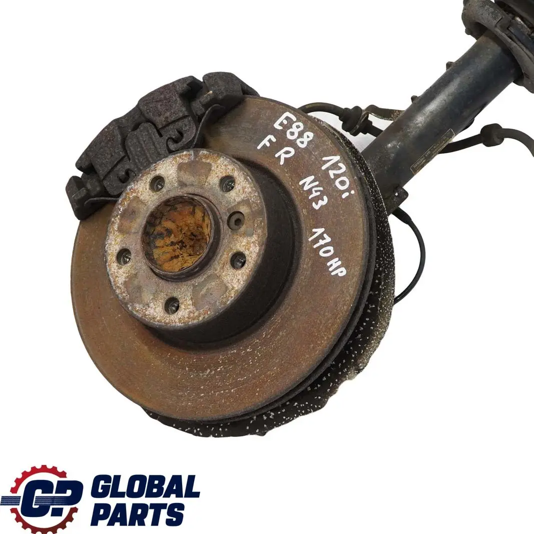 N43 Delantero Derecho Suspension Pierna Eje Freno Disco para BMW E88 Cabrio 120i con número de pieza 6786026 BMW E88 Cabrio 120i N43 Delantero Derecho Suspension Pierna Eje Freno Disco - SKU 6786026-1 - Número de pieza 6786026