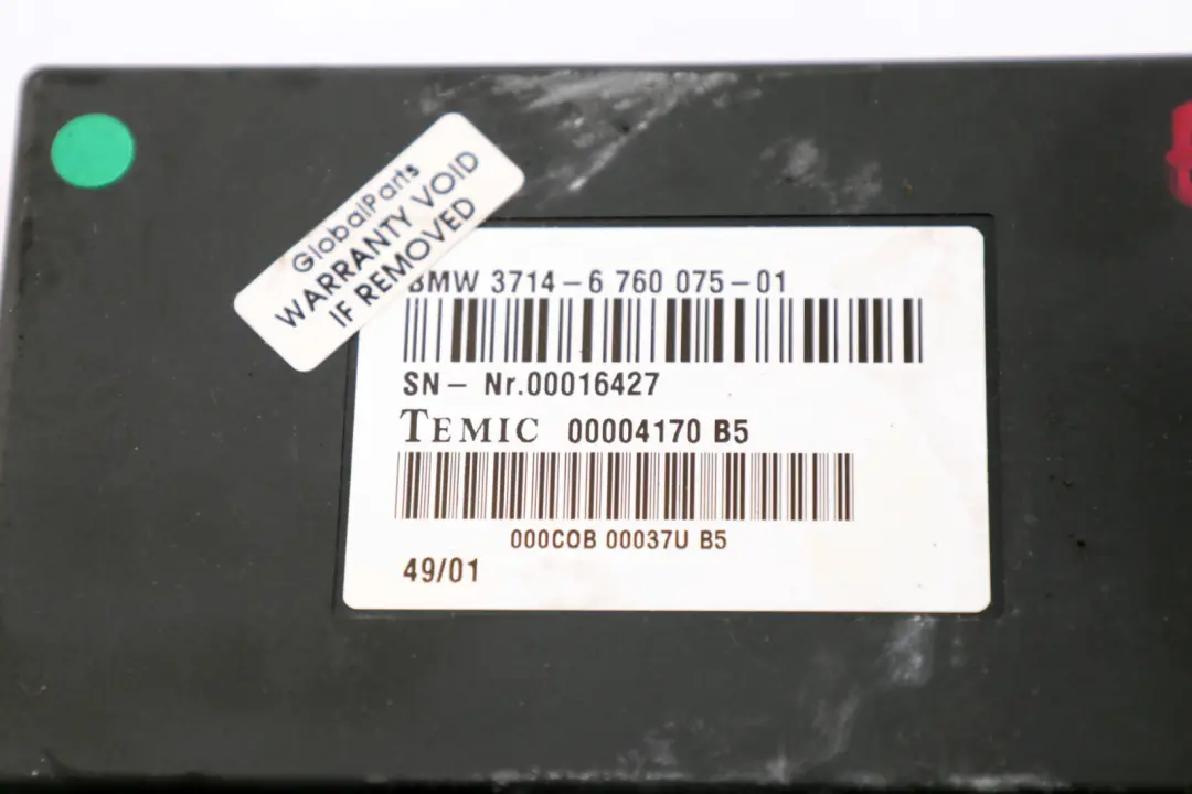BMW 5 7 Serie E60 E65 Appare de Commande Dynamic Drive 6761016 37146761016 - SKU 6786139 - Numéro de pièce 6786139