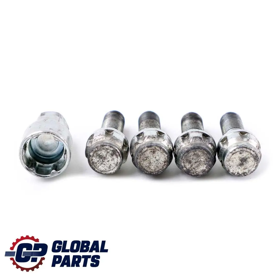 Set Locking Wheel Bolt Locks Security Nut to BMW E46 E60 E61 E81 E82 E87 E90 E91 with Part number 6786419 BMW E46 E60 E61 E81 E82 E87 E90 E91 Set Locking Wheel Bolt Locks Security Nut - SKU 6786419-1 - Part number 6786419