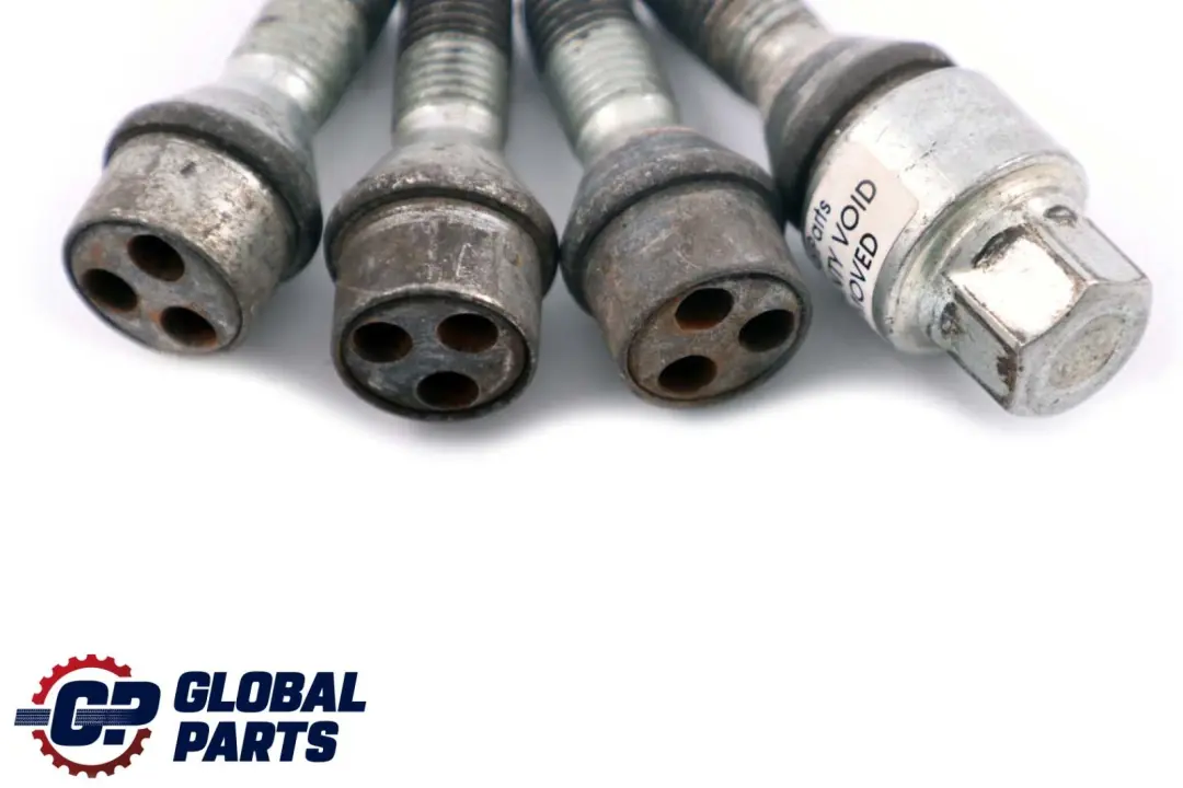 Set Locking Wheel Bolt Locks Security Nut to BMW 1 3 Z4 Series E85 E87 E90 with Part number 6786419 BMW 1 3 Z4 Series E85 E87 E90 Set Locking Wheel Bolt Locks Security Nut - SKU 6786419 - Part number 6786419