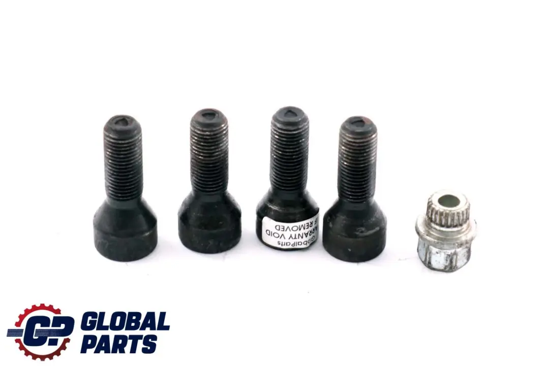 Set Locking Wheel Bolt Locks Security Nut to BMW E65 X3 E83 with Part number 6786426 BMW E65 X3 E83 Set Locking Wheel Bolt Locks Security Nut - SKU 6786426 - Part number 6786426
