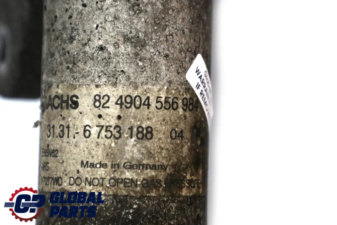 BMW 7 Series E65 Front Rear Spring Strut Shock Absorber Red Coil Springs Set - SKU 6786533-1 - Part number 6786533