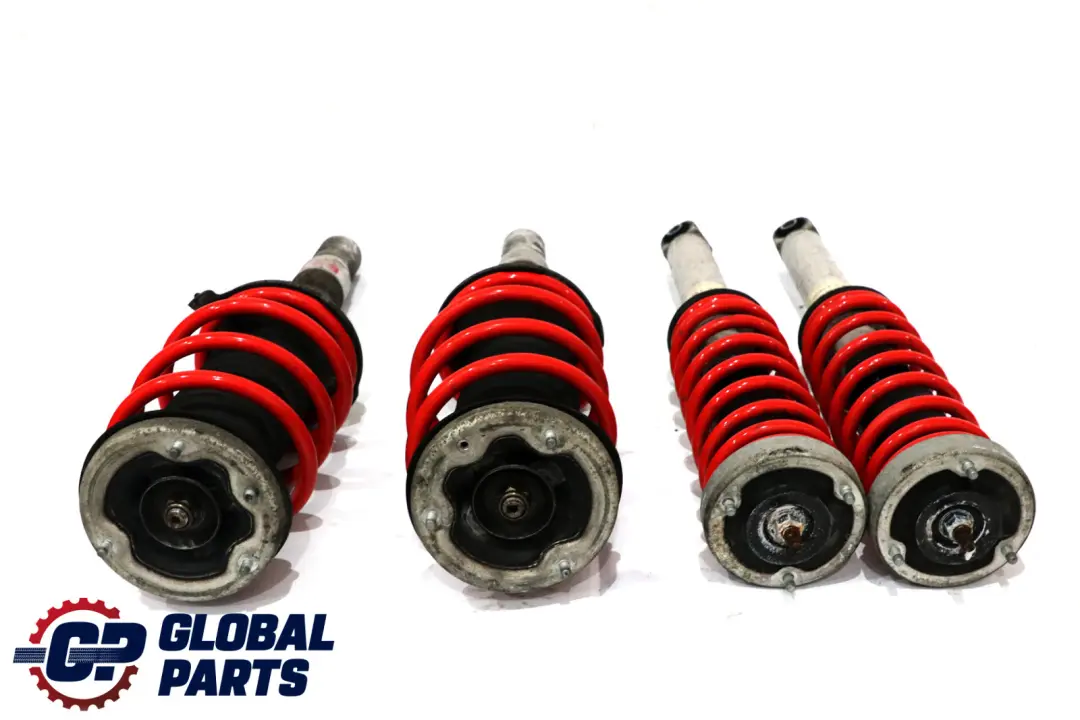 BMW 7 Series E65 Front Rear Spring Strut Shock Absorber Red Coil Springs Set - SKU 6786533-1 - Part number 6786533