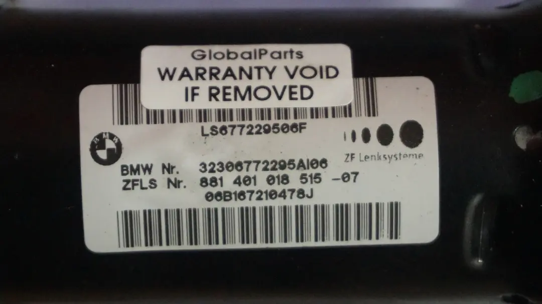 BMW E90 E91 E92 Columna De Dirección Ajustable Manualmente 4 Pasadores Bloqueo - SKU 6786891 - Número de pieza 6786891