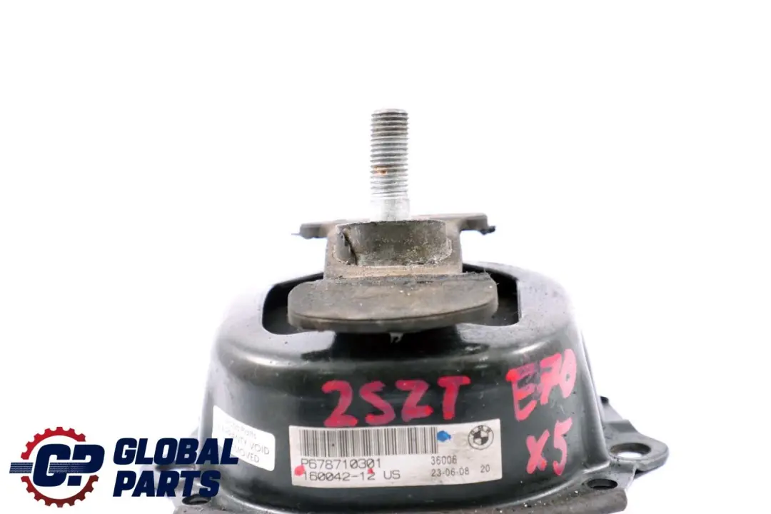 Caucho Montaje Soporte Motor Izquierda Derecha para BMW X5 X6 E70 E71 con número de pieza 6795418 BMW X5 X6 E70 E71 Caucho Montaje Soporte Motor Izquierda Derecha - SKU 6787103 - Número de pieza 6795418