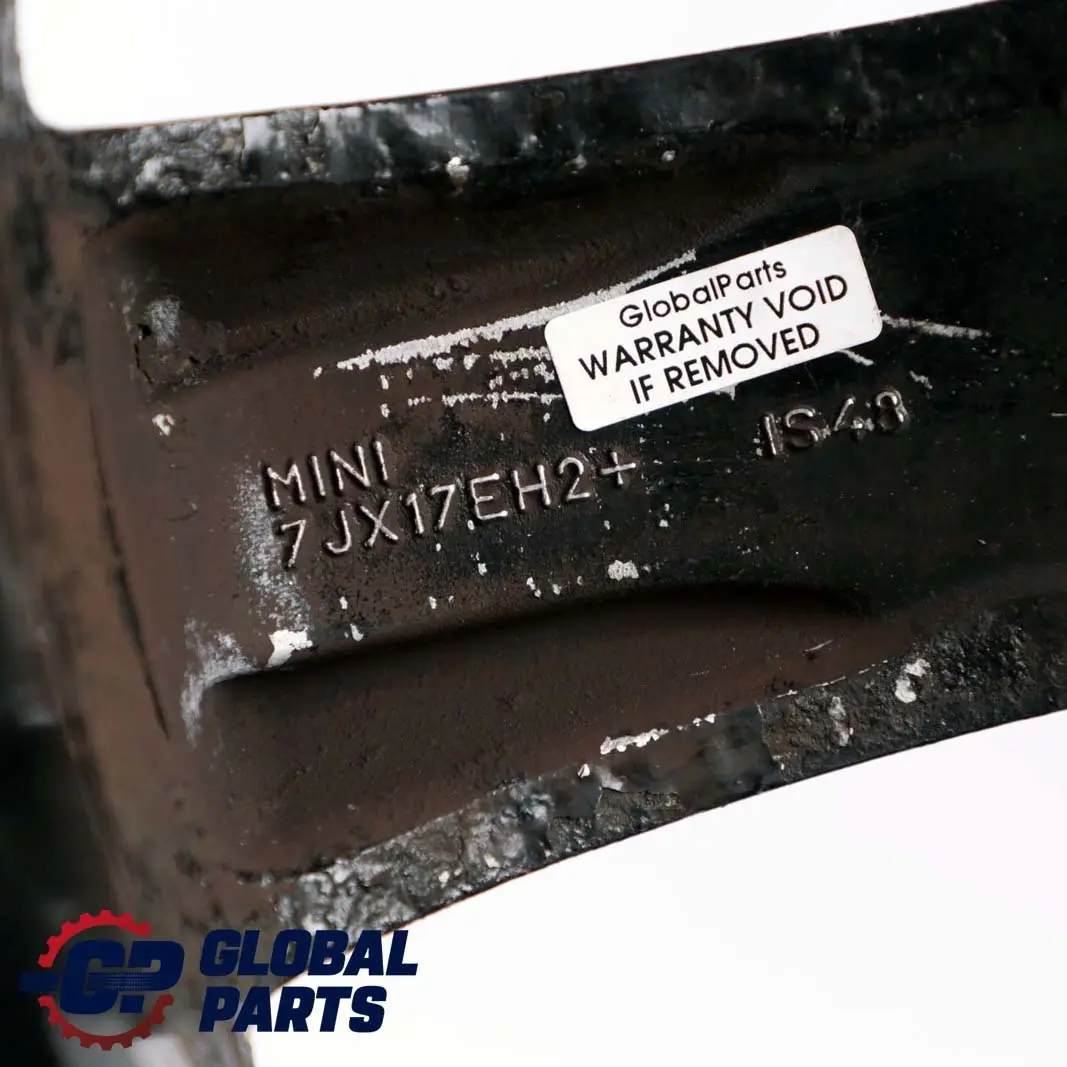 Alloy Rim 17" 7J Crown Spoke 104 to Mini Cooper Black R50 R55 R56 R57 Black Wheel with Part number 6787237 Mini Cooper Black R50 R55 R56 R57 Black Wheel Alloy Rim 17" 7J Crown Spoke 104 - SKU 6787237-5 - Part number 6787237