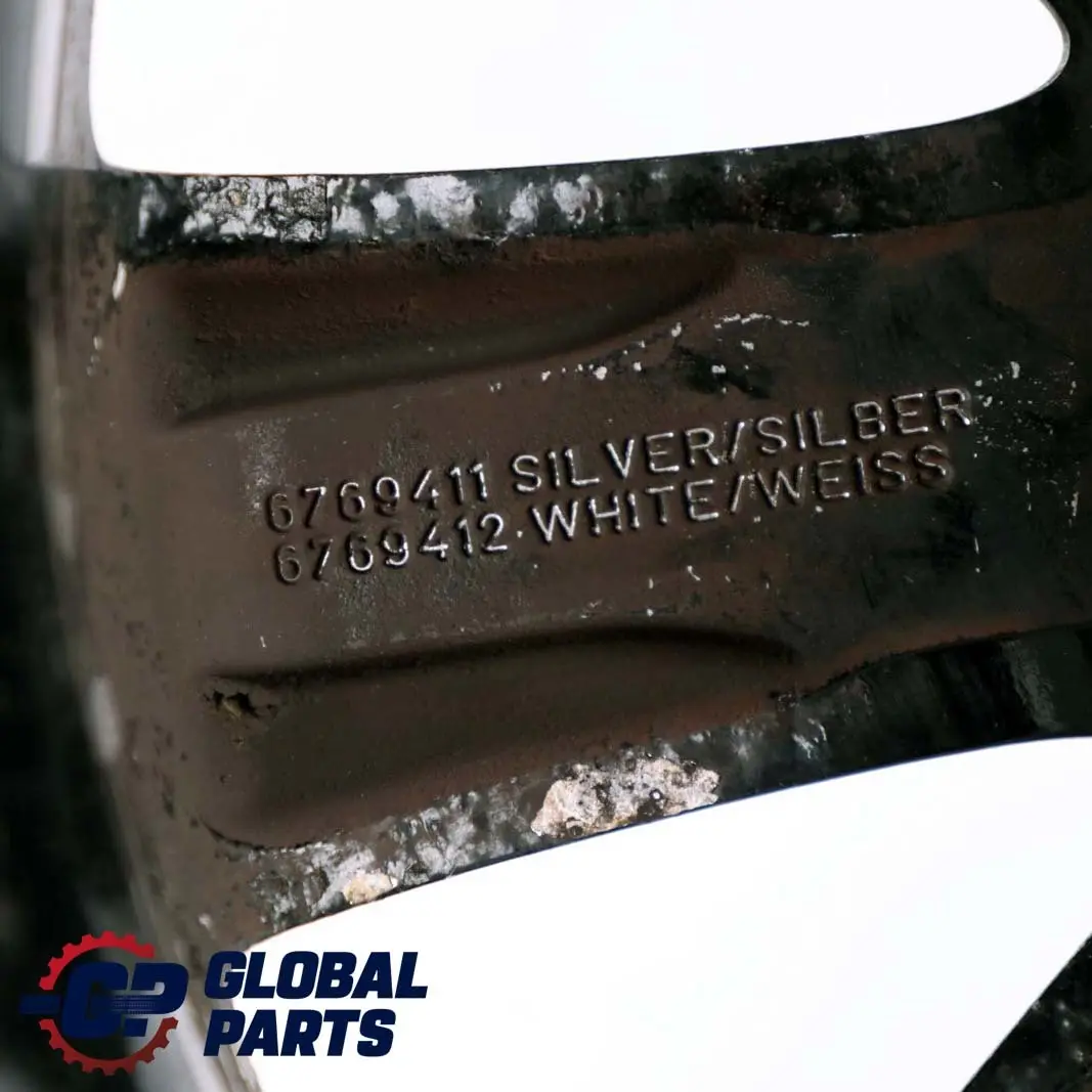 Mini Cooper Black R50 R55 R56 R57 Black Wheel Alloy Rim 17" 7J Crown Spoke 104 - SKU 6787237-5 - Part number 6787237