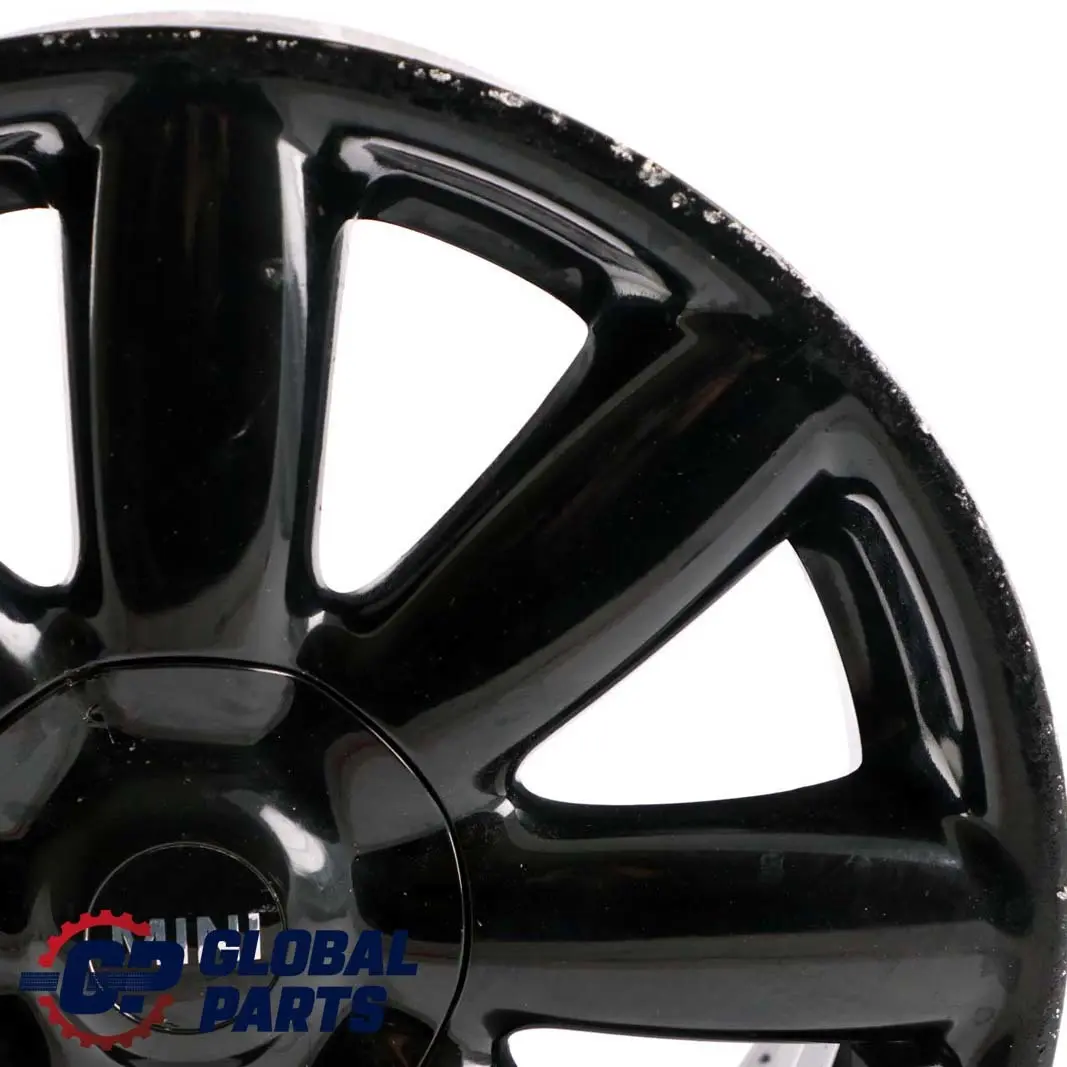 Alloy Rim 17" 7J Crown Spoke 104 to Mini Cooper Black R50 R55 R56 R57 Black Wheel with Part number 6787237 Mini Cooper Black R50 R55 R56 R57 Black Wheel Alloy Rim 17" 7J Crown Spoke 104 - SKU 6787237-5 - Part number 6787237