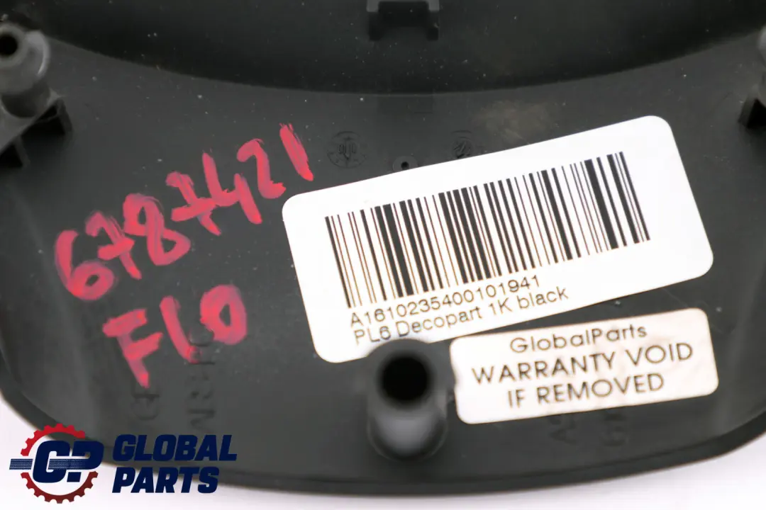 Negro Recorte Cubierta Panel Decorativo Volante para BMW F07 F10 F11 con número de pieza 6787421 BMW F07 F10 F11 Negro Recorte Cubierta Panel Decorativo Volante - SKU 6787421 - Número de pieza 6787421