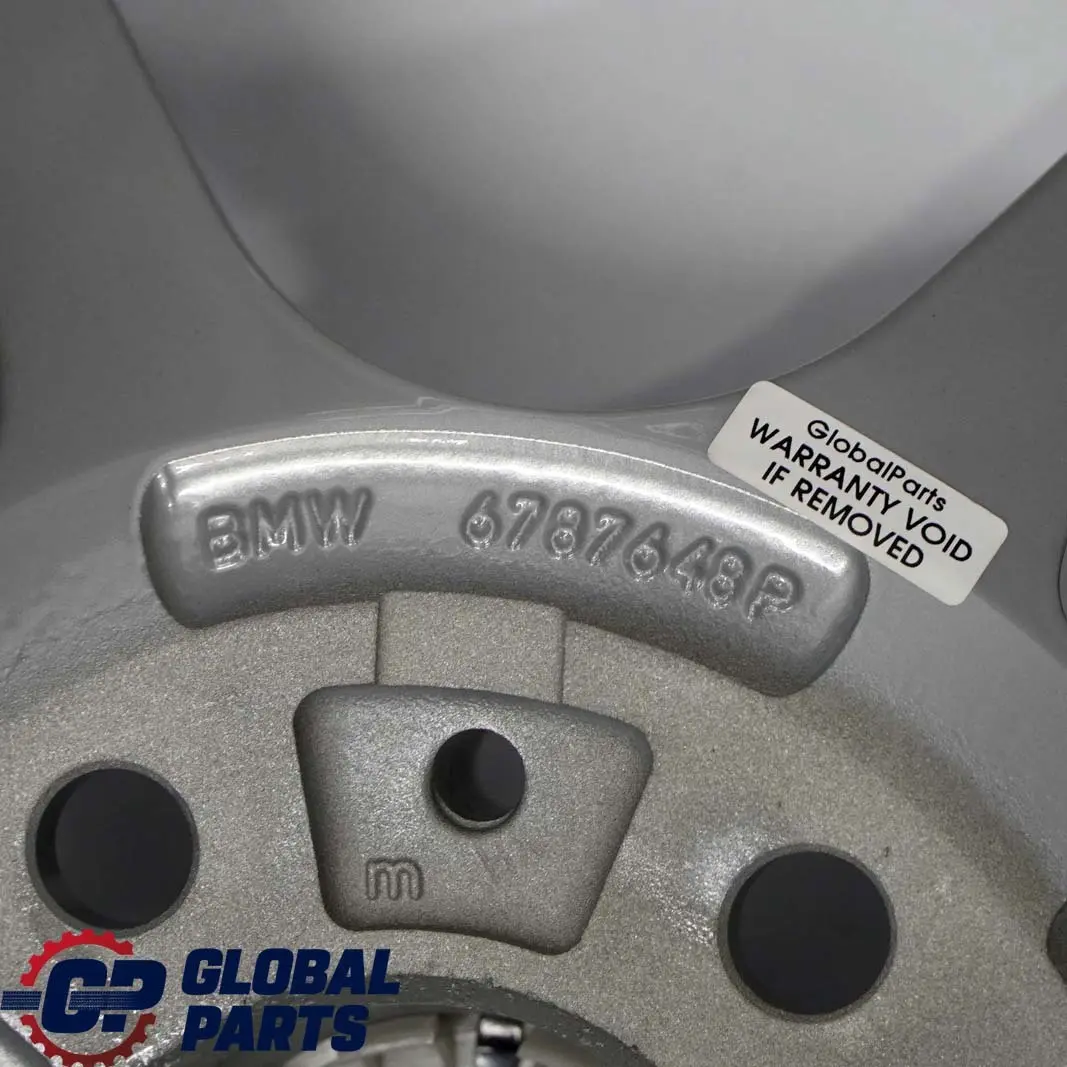 Alloy Rim 19" M Double Spoke 313 9J ET:39 to BMW E90 E91 E92 Rear Wheel with Part number 6787648 BMW E90 E91 E92 Rear Wheel Alloy Rim 19" M Double Spoke 313 9J ET:39 - SKU 6787648 - Part number 6787648