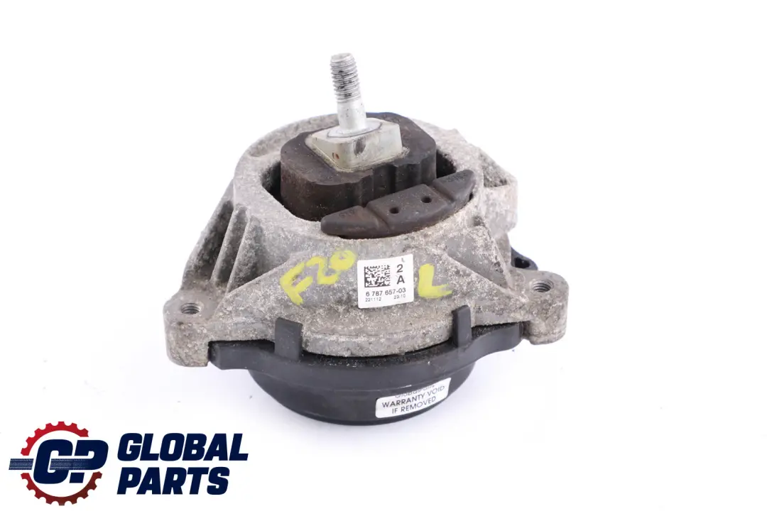 Mount Left N/S 2211 to BMW F20 F21 F30 Engine with Part number 6787657 BMW F20 F21 F30 Engine Mount Left N/S 2211 - SKU 6787657 - Part number 6787657
