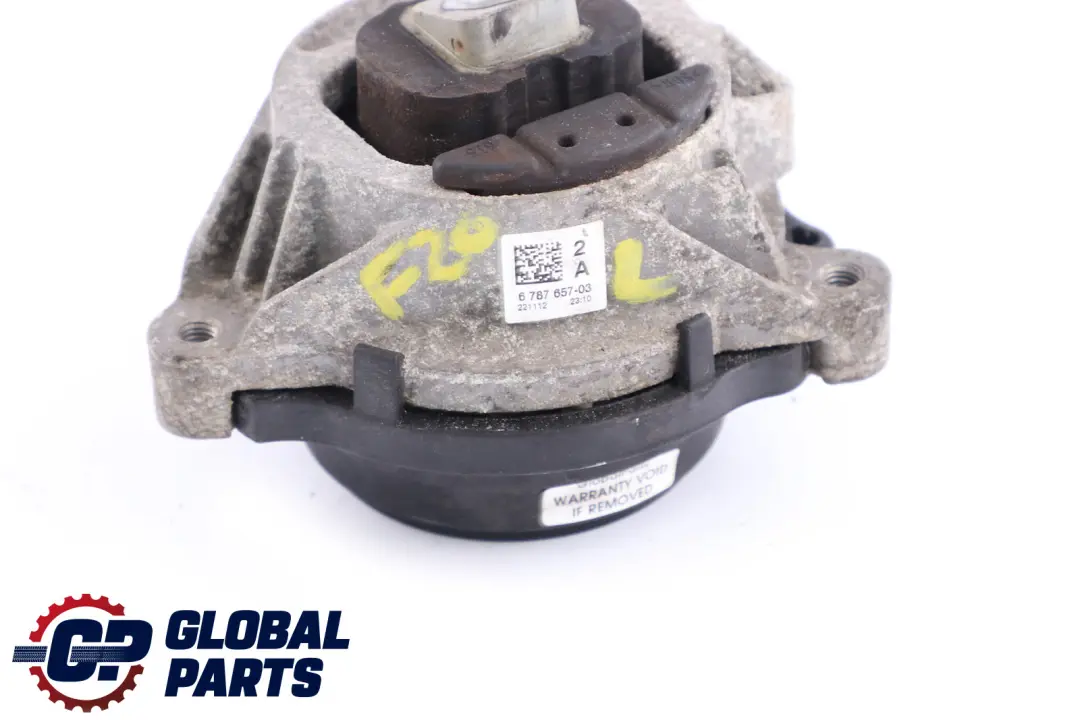 Mount Left N/S 2211 to BMW 1 3 Series F20 F21 F30 Engine with Part number 6787657 BMW 1 3 Series F20 F21 F30 Engine Mount Left N/S 2211 - SKU 6787657 - Part number 6787657