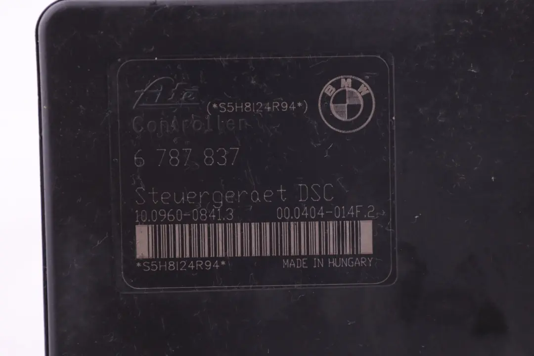 BMW 1 3 R E81 E87N E90N E91N ABS Dsc Module Pompe Hydro Einheit 6787837 - SKU 6787836 - Numéro de pièce 6787837 6787836