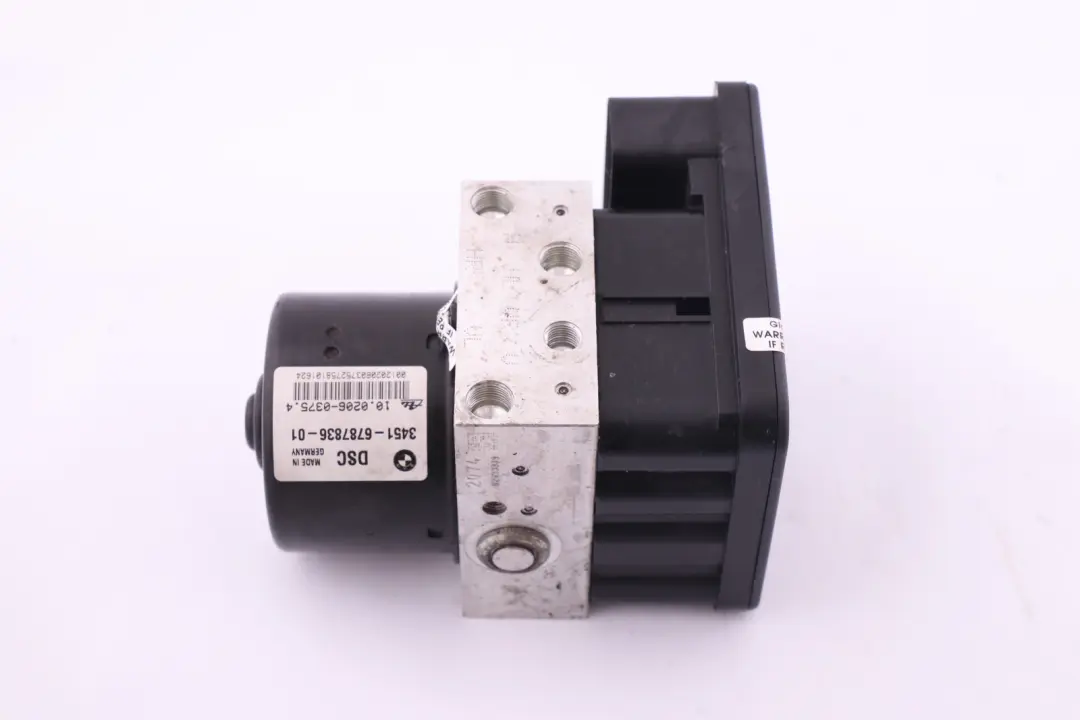 BMW E81 E87 LCI E90 LCI ABS DSC Module Pump Hydro Unit 6787837 - SKU 6787836 - Part number 6787837 6787836