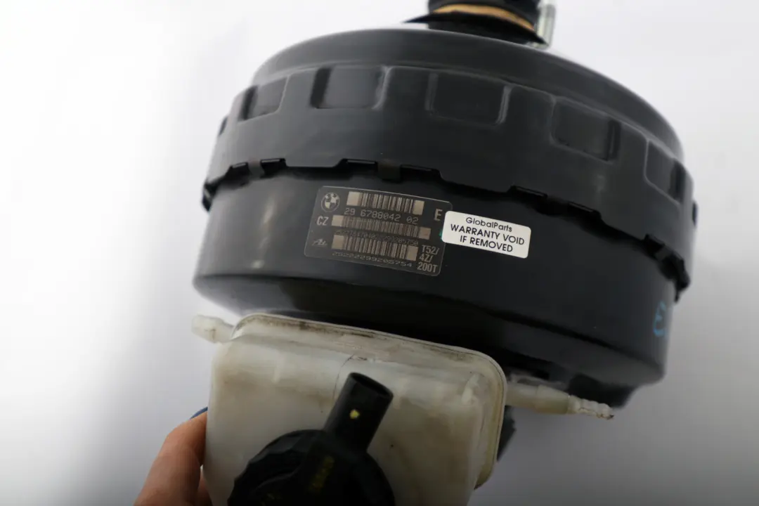 Bremsservo Hauptbremszylinder Bremskraftverstärker für BMW E81 E87 E90 E91 mit Teilenummer 6788042 BMW E81 E87 E90 E91 Bremsservo Hauptbremszylinder Bremskraftverstärker - SKU 6788042 - Teilenummer 6788042